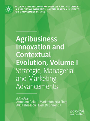 cover image of Agribusiness Innovation and Contextual Evolution, Volume I